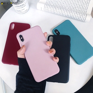 OPPO A12 A12e A8 A31 2020 Phone Case Candy Color Colorful Plain Matte Fresh Simple Cute Solid Color Soft Silicone TPU Case Cover