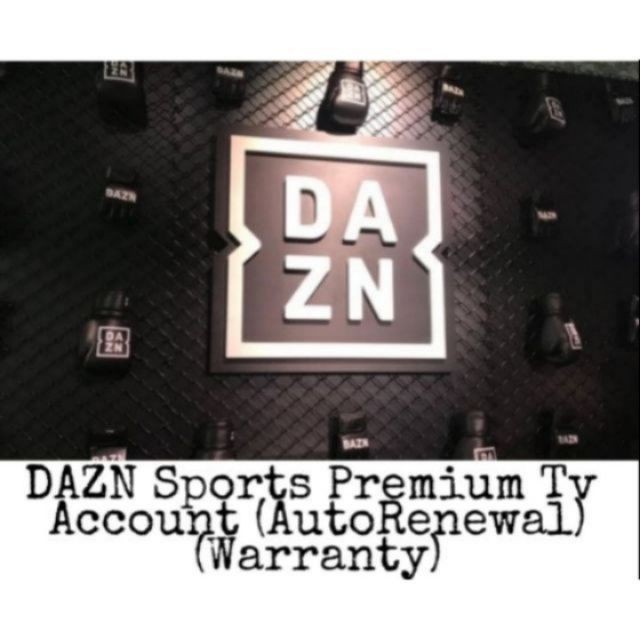 Dazn Sports Premium Account Shopee Malaysia