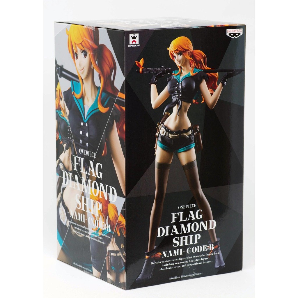 One Piece Nami Figure Flag Diamond Ship Greatest Quality Banpresto Japan One Piece Chsalon Collectibles
