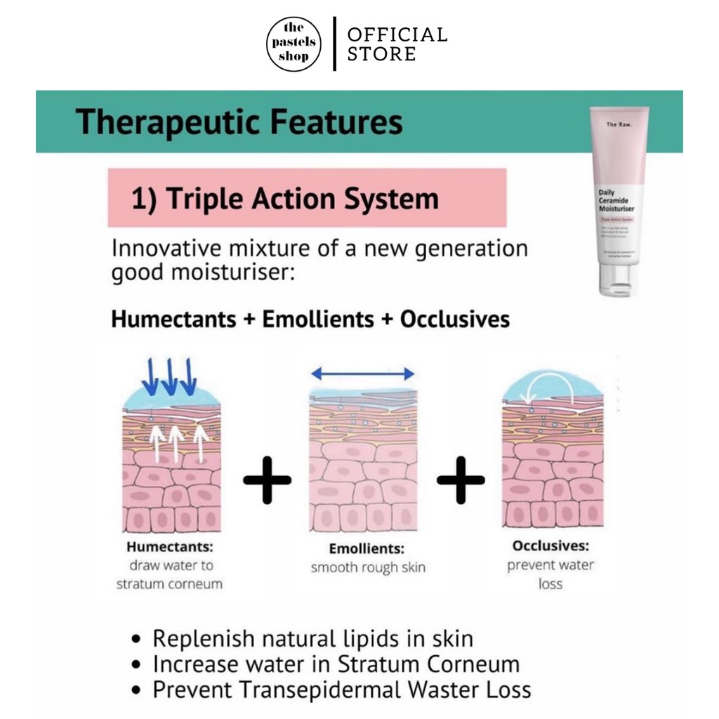 the raw daily ceramide moisturizer