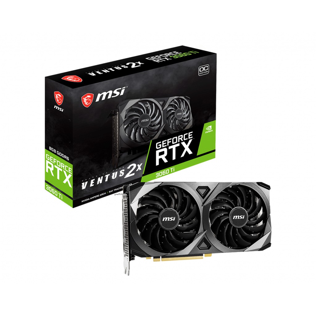 MSI GeForce RTX 3060Ti VENTUS 2X Bulk Pack | Shopee Malaysia