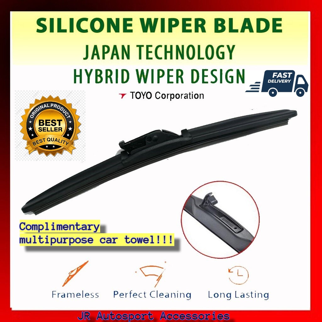 Ready Stock Car Windshield Wiper (TOYO) For Proton, Suzuki, Nissan