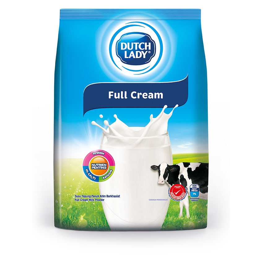 Dutch Lady Full Cream Milk Powder 900g Shopee Malaysia