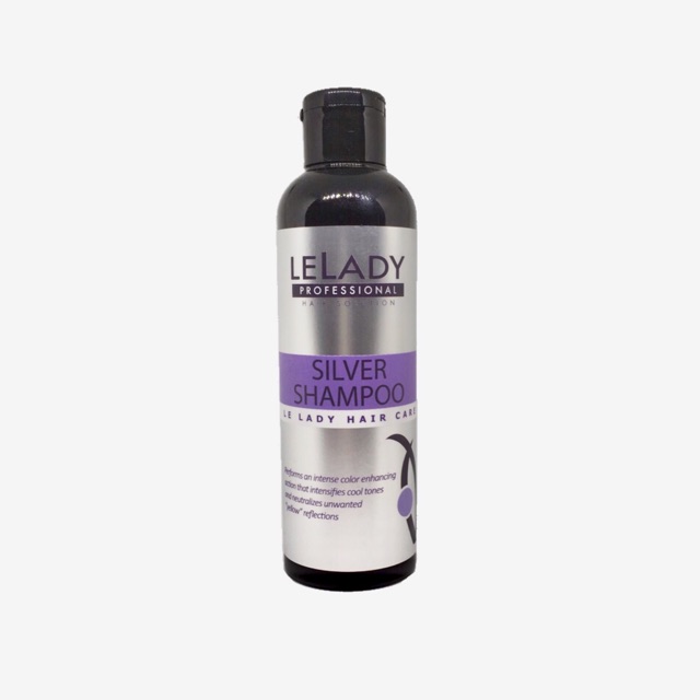 Lelady Purple Shampoo For Blonde Silver Hair Shopee Malaysia