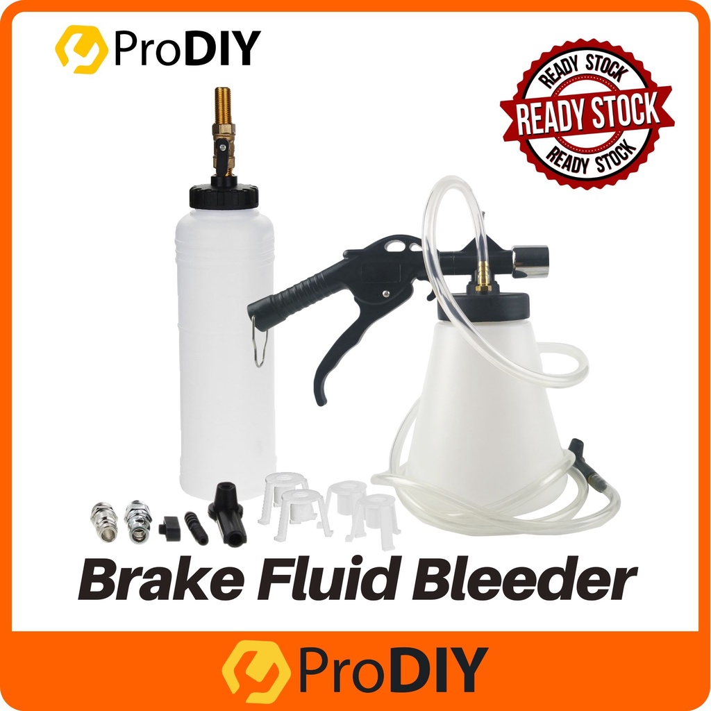 Brake Fluid Bleeder Tools Kit Vacuum Pump Brake Bleeder Tool Brake Kit