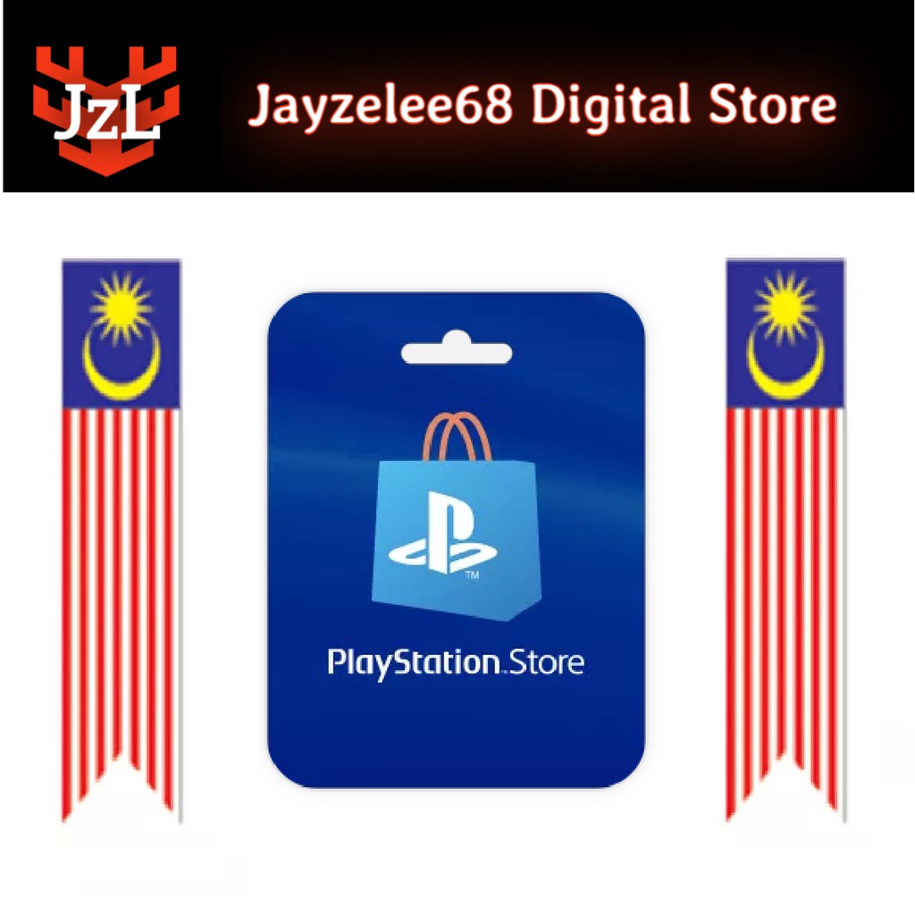 Playstation Psn Wallet Ps Plus Gift Card Digital Code Malaysia Shopee Malaysia