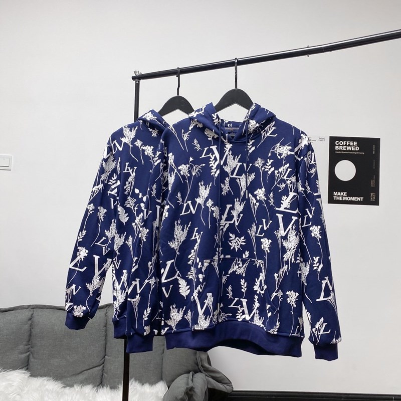 lv sweater blue