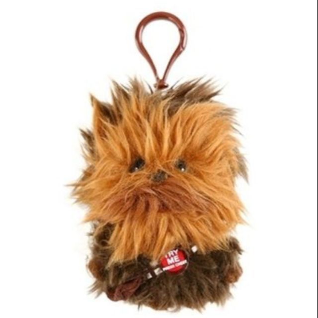 chewbacca keychain plush