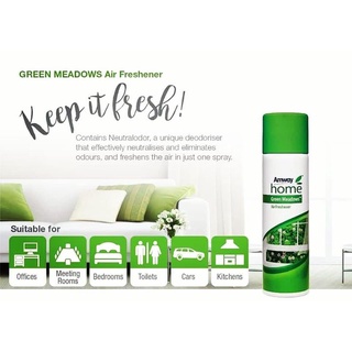 [READY STOCK] GREEN MEADOWS Air Freshener - 100g ORGINAL AMWAY | Shopee ...