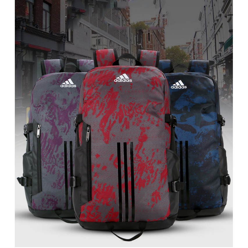 Adidas 50L Outdoor Backpack Waterproof Large Travel | Shopee Malaysia