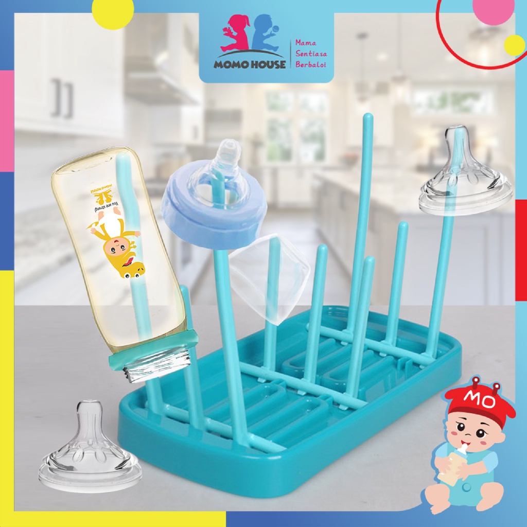 Baby Bottle Drying Rack Feeding Bottle Storage Cleaning Holder Nipple