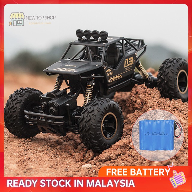 RC Car 1/16 Alloy 4WD Monster Truck 