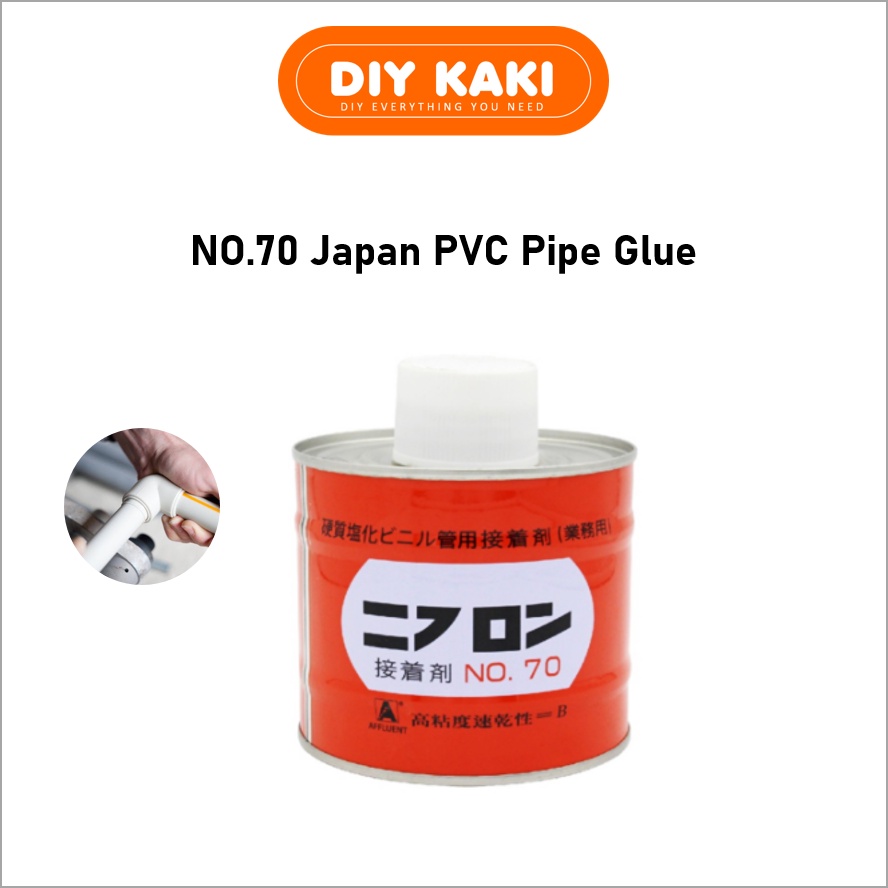 No 70 Japan PVC Pipe Glue Solvent Gum 100gm 500gm / Water Piping