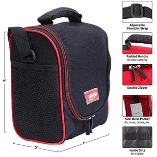 milton lunch box with bag