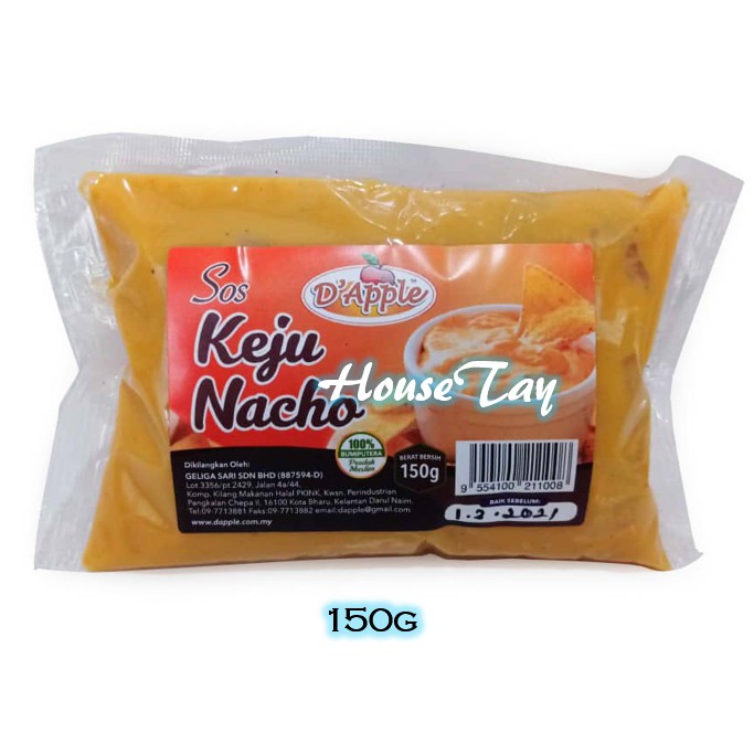 D Apple Nacho Keju Cheese Sauce 150g 1kg Shopee Malaysia