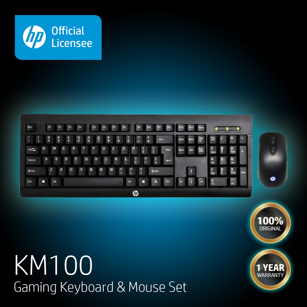 Gaming Keyboard Keyboard Keyboard Laptop HP KM100 High Performance