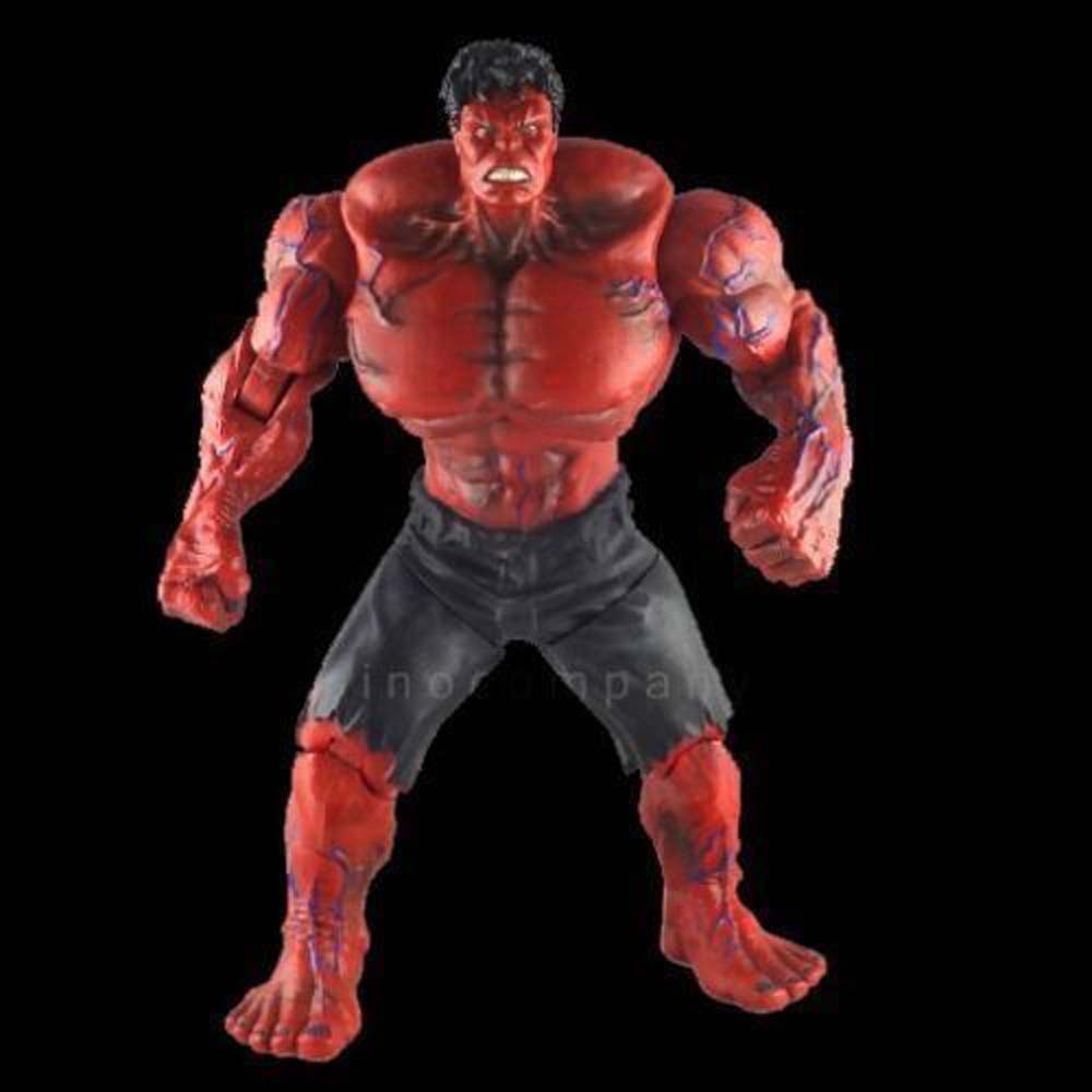10" Marvel Avengers Red Hulk Titan Super Hero Incredible Action Figure Toy 