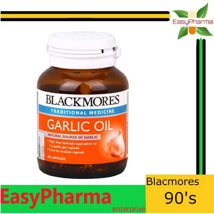 Blackmores Garlic Oil 90capsules [Antioxidant , allergy , immunity