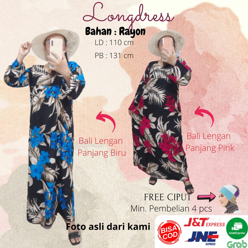 Bali Longdress | Bali Longdress Long Sleeve | Bali Negligee | Negligee ...