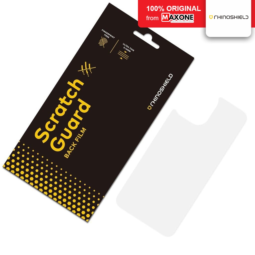 Original RhinoShield Scratch Guard Back Film Compatible for iPhone 13