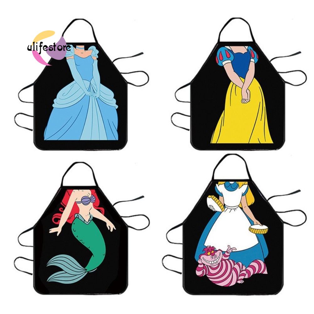 Sexy Apron Creative Kitchen Apron Funny Mermaid Women Aprons Dinner Party Cooking Apron Adult Baking Accessories ULIFE