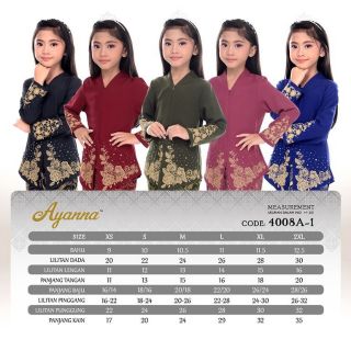 ALEAH SEDONDON IBU  DAN  ANAK  BAJU  KEBAYA  BAJU  RAYA 