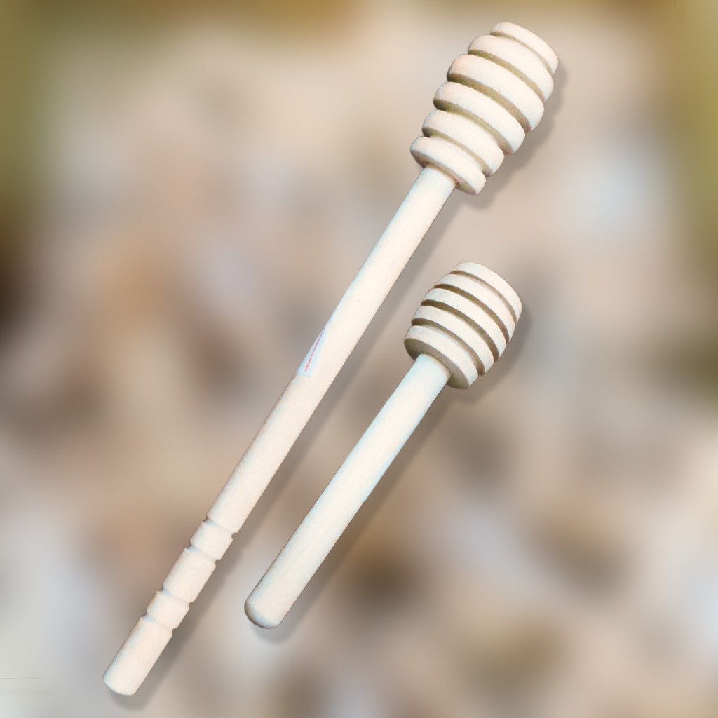 Wooden Honey Dip Stick Set (1 long + 1 short) Shopee Malaysia