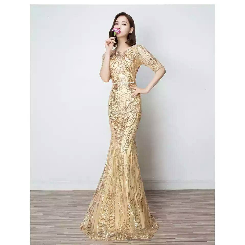 Gold Dinner Gown
