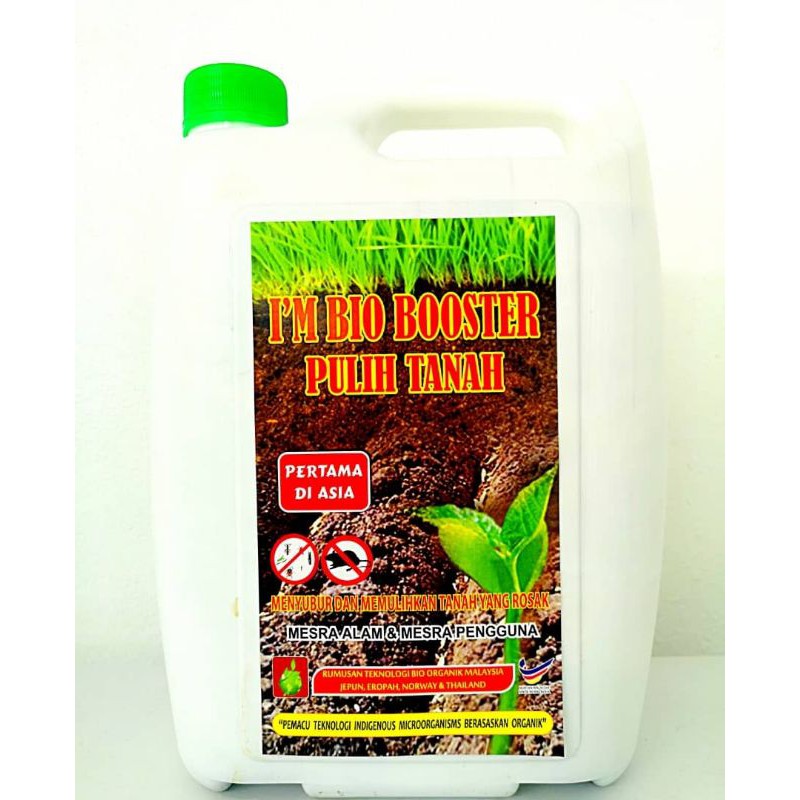 Ready Stock Baja Pulih Tanah Baja Suburkan Pelbagai Jenis Tanah 4 Litre Shopee Malaysia