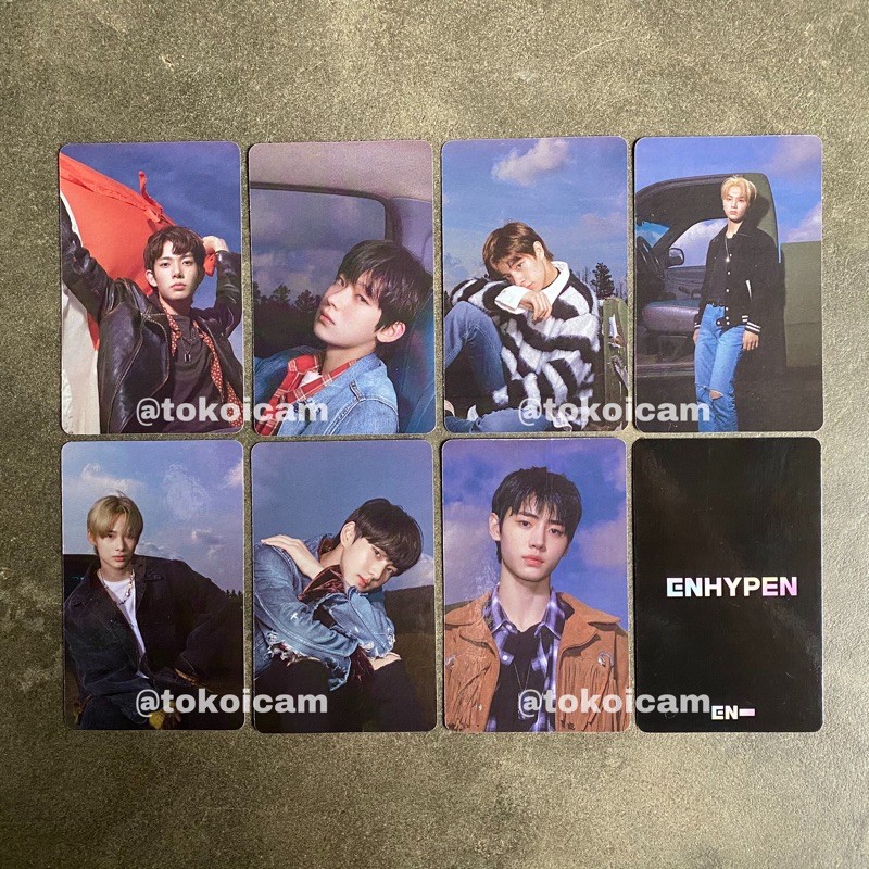 Photocard Enhypen Border Day One Dawn B By Tokoicam Jay Jake Suno Niki Heeseung Jungwon Sungwoon Shopee Malaysia