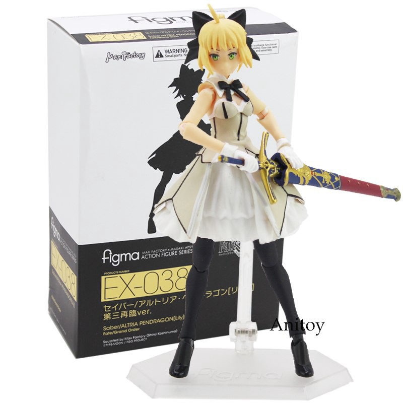 Figma Ex 038 Fate Grand Order Saber Lily Third Ascension Ver Action Figure Toy Shopee Malaysia - saber lily roblox