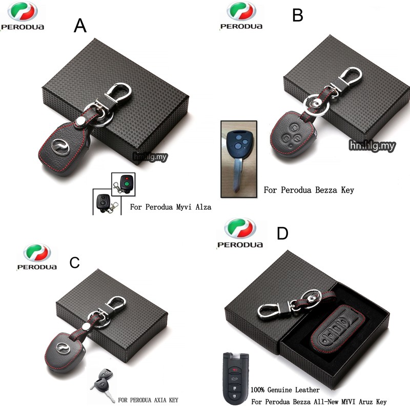 Perodua Aruz Myvi Bezza Axia keyless remote car key 