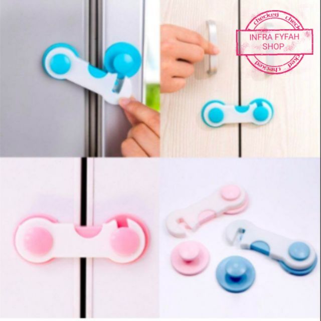 BABY SAFETY LOCK SAFETY CLOSET BIFOLD FOLDING DOOR / LOCK PINTU / LOCK PETI SEJUK Shopee Malaysia