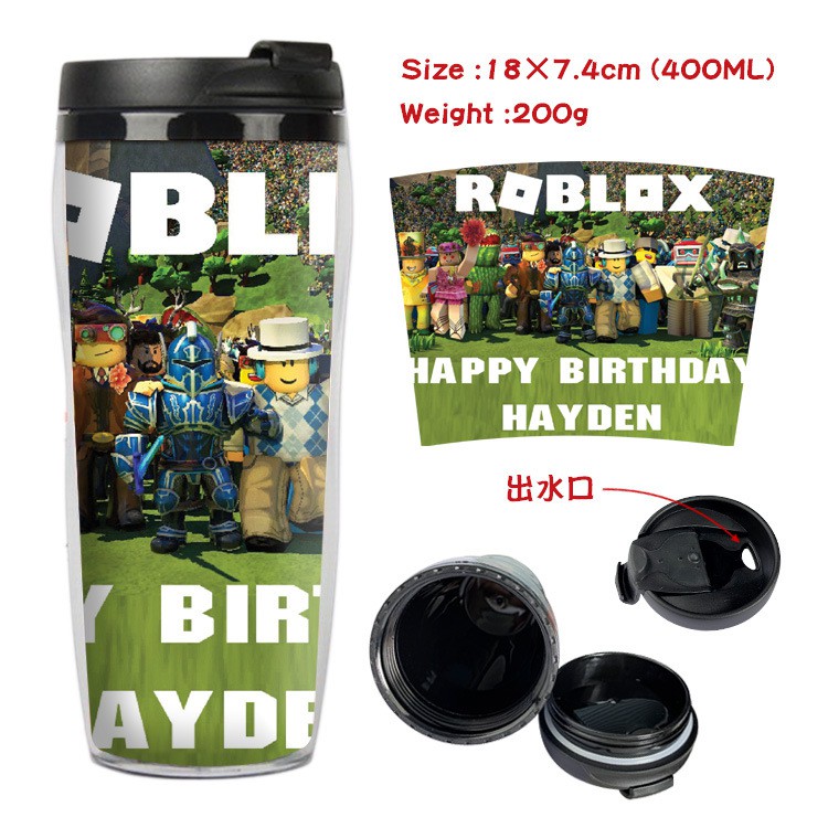 Virtual World Roblox Double Layer Insulation Plastic Cup Cool - dual red roblox caps roblox