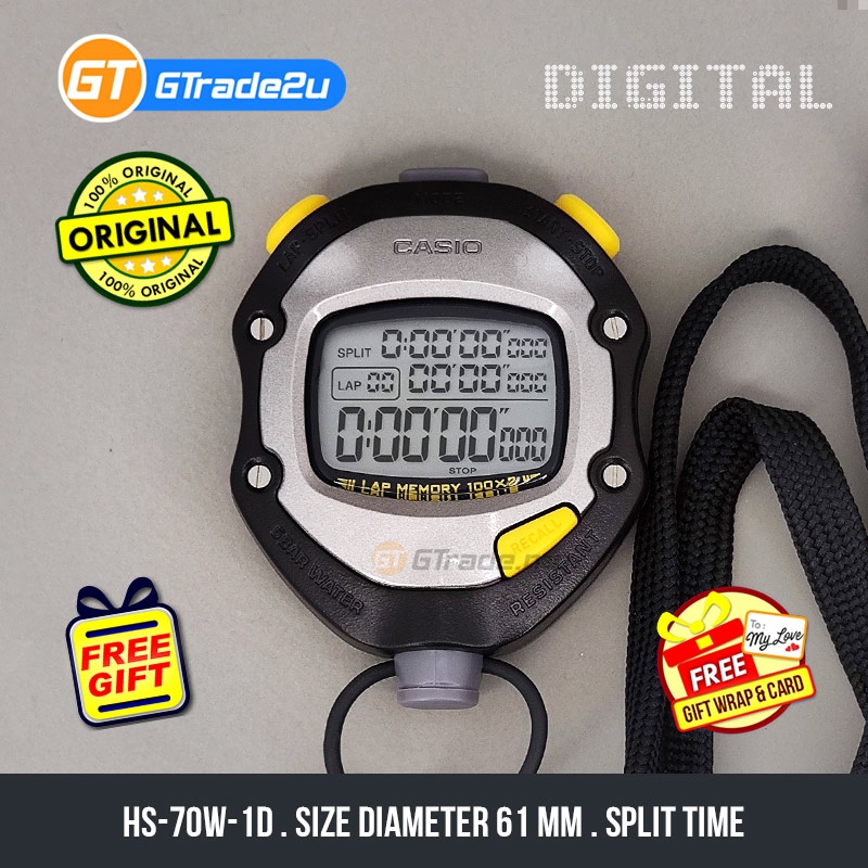 casio digital stopwatch