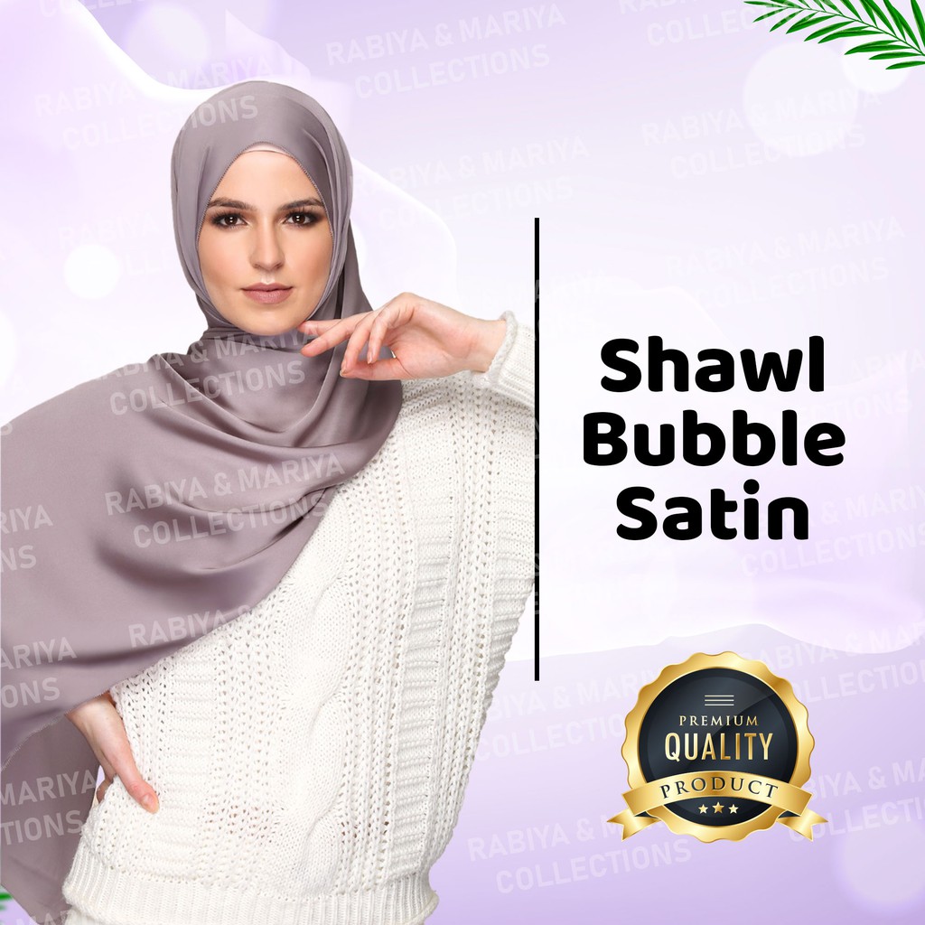shawl satin shopee