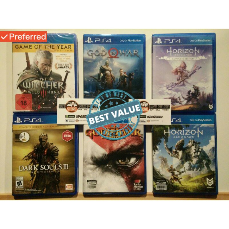 FAST DELIVERY READY STOCK PS4 GAMES SECOND HAND/USED/NEW SEALED Shopee Malaysia
