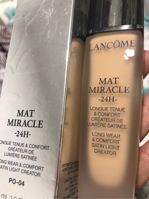 Lancome Foundation Teint Miracle Fluid Foundation Mat Miracle