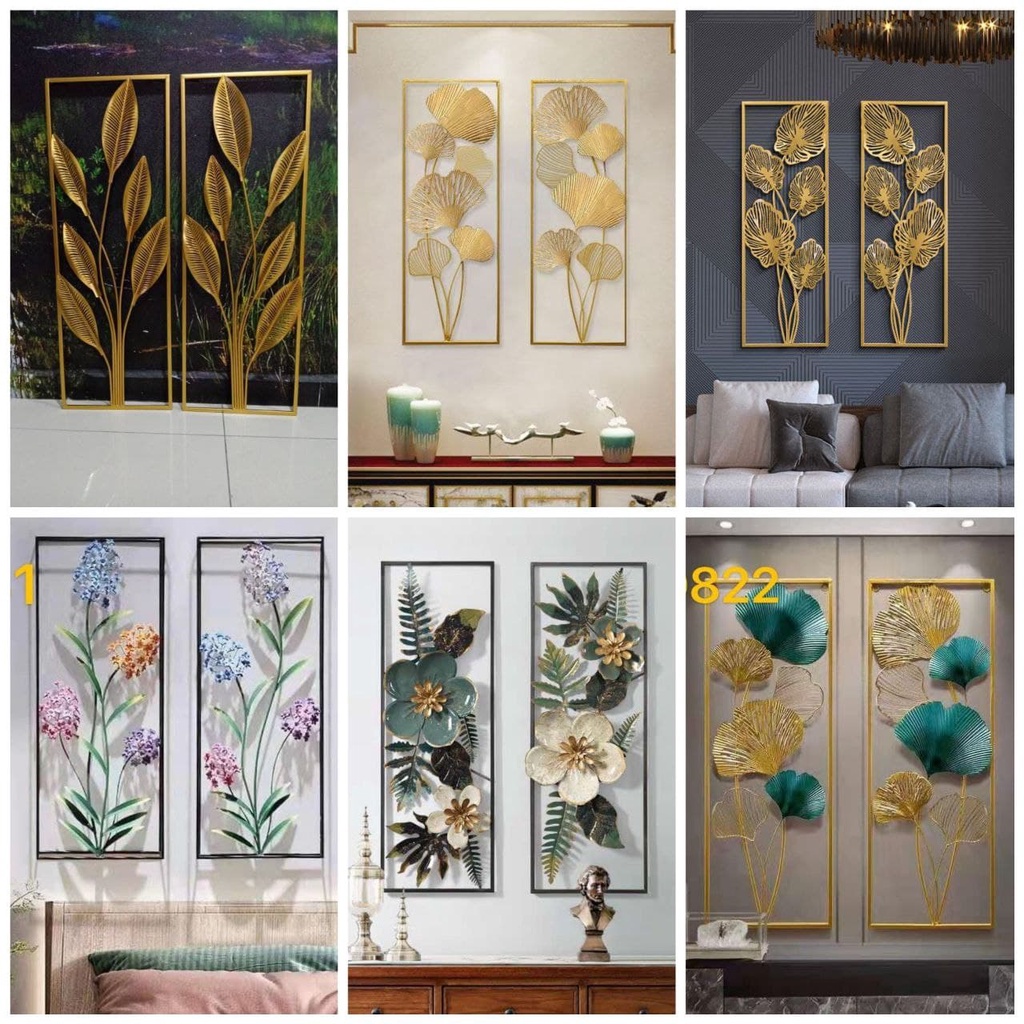 Frame Home Decor Wall Decoration Hiasan Rumah Dinding Deko Ruang Tamu Wall Art Modern Style