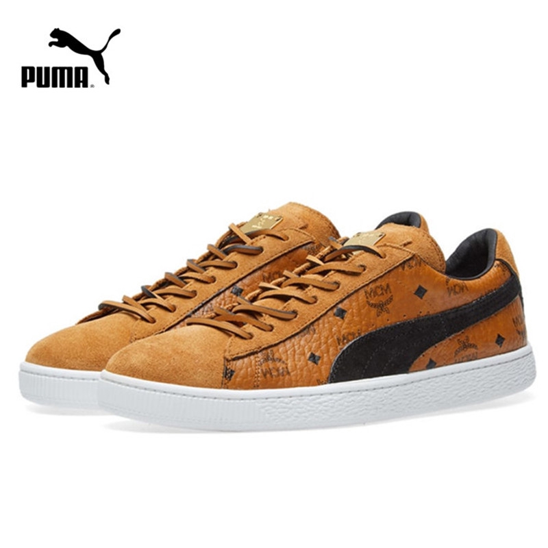 puma suede x mcm