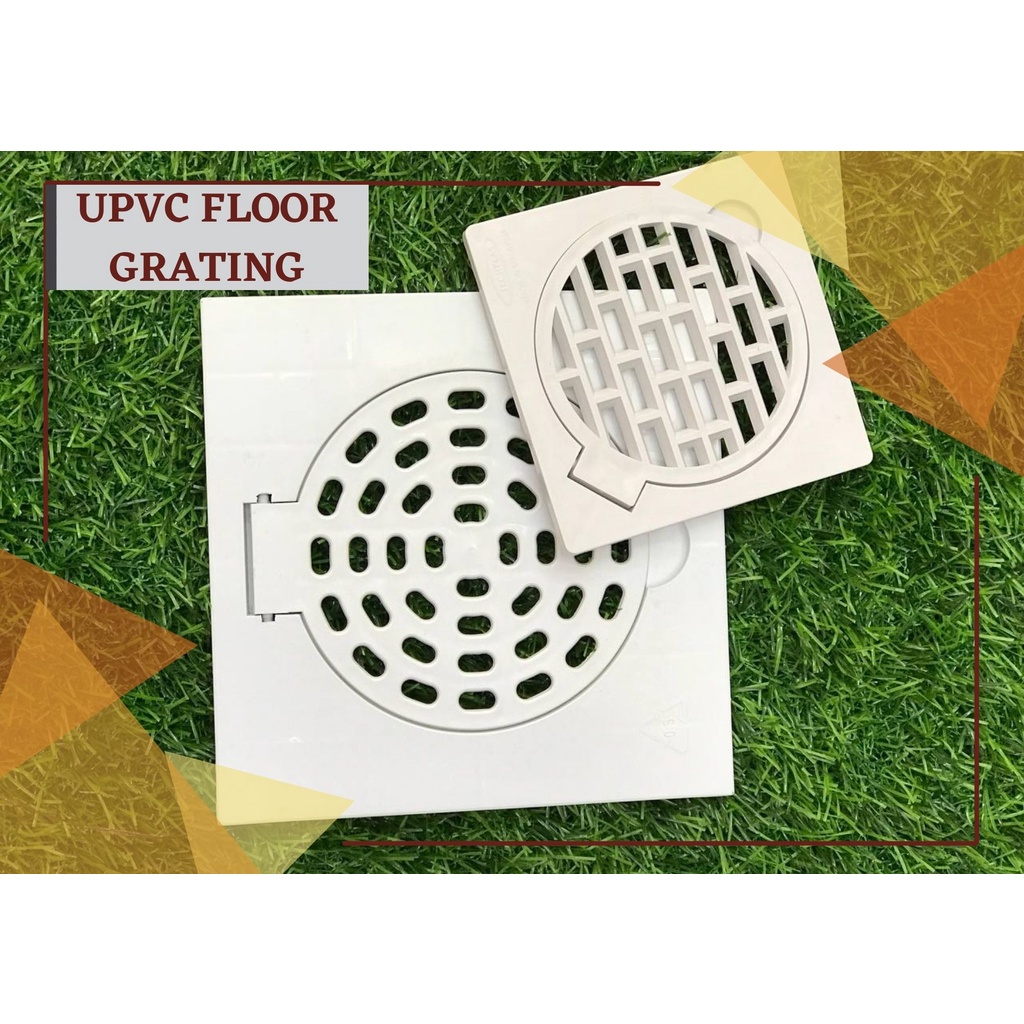 UPVC / PVC Floor Grating (6" X 6" , 4" X 4")