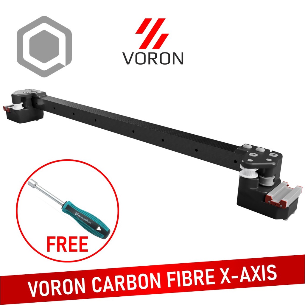 Carbon Fiber Xaxis Tube For VORON 2.4/Trident Shopee Malaysia