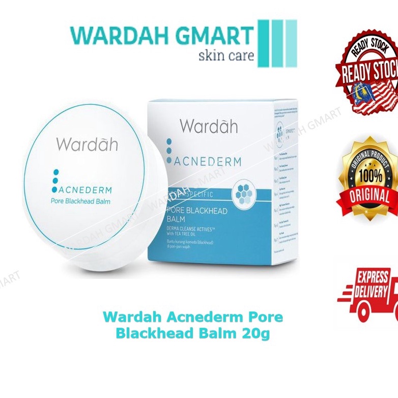 Wardah Acnederm Pore Blackhead Balm OilyAcne Prone Skin (20g