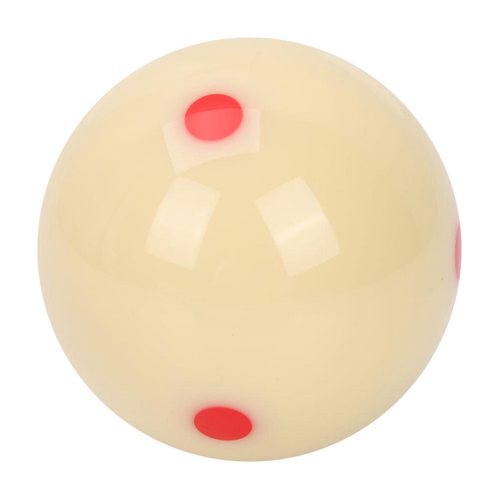 5.72cm Resin Billiard Training Ball Red DotSpot Practice Pool Balls