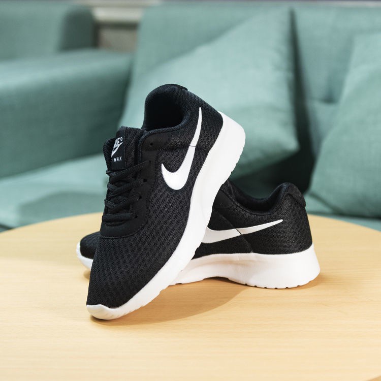 💖Ready Stock Original Nike Roshe Run Sneakers 36-44 （black and White） Fashion Sports Running Outdoor^ | Shopee Malaysia
