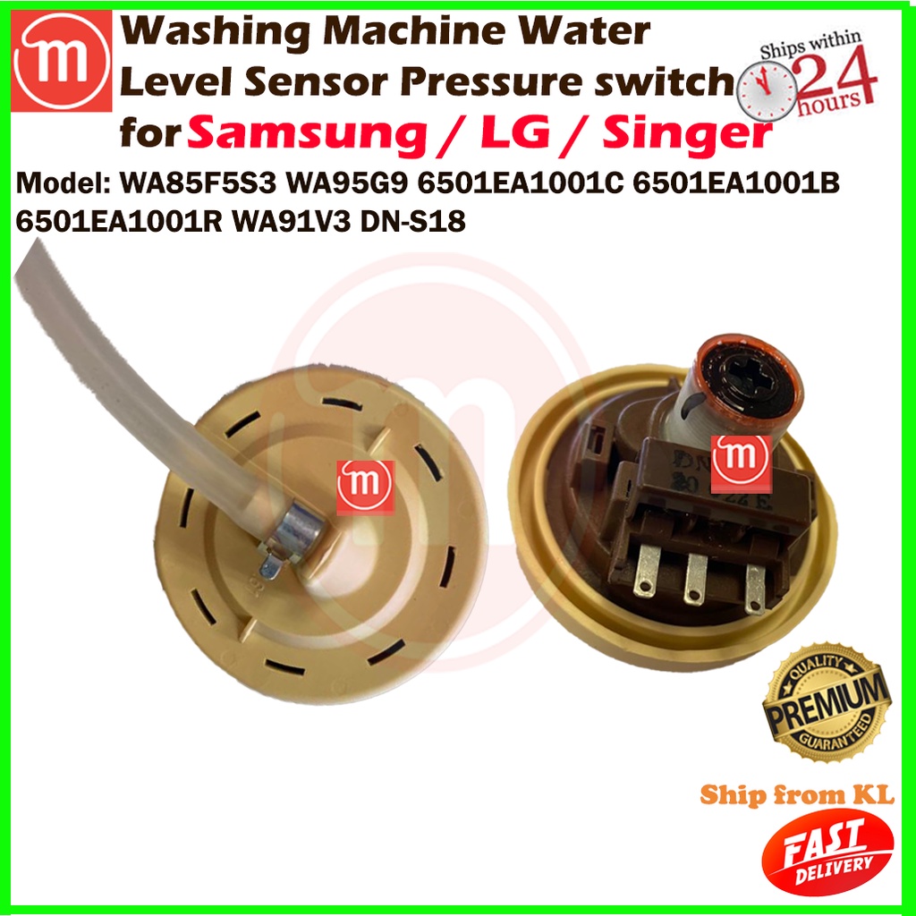 Samsung Singer Washing Machine Water Level Sensor Pressure Switch WA85F5S3 WA95G9 6501EA1001B