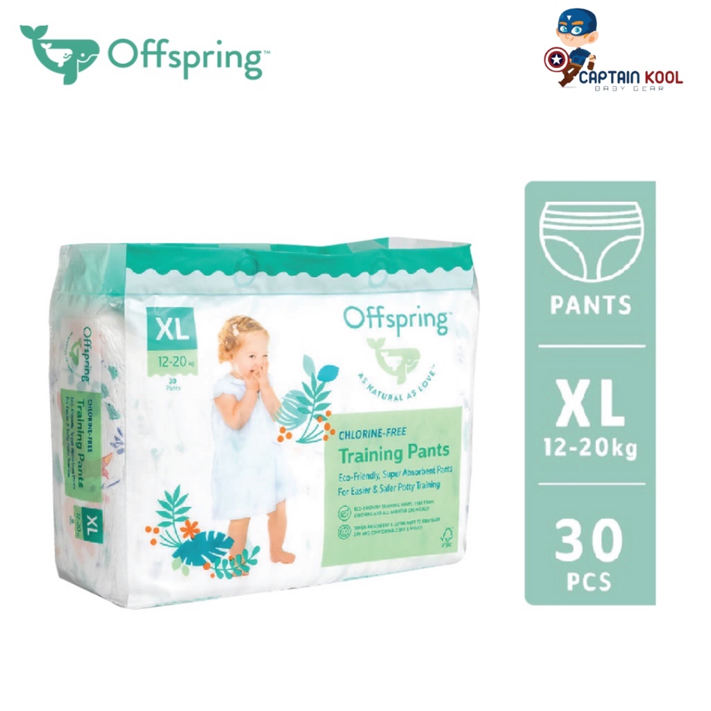Offspring Fashion Pants Diapers XL 1220kg 30pcs Shopee Malaysia