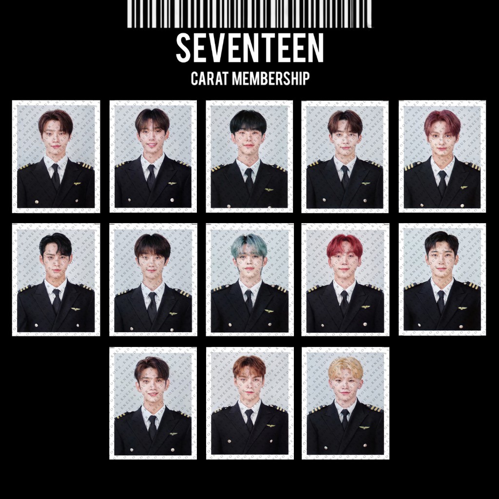 公式 SEVENTEEN 2020 メンバーシップキット 証明写真 ジョシュア - CD