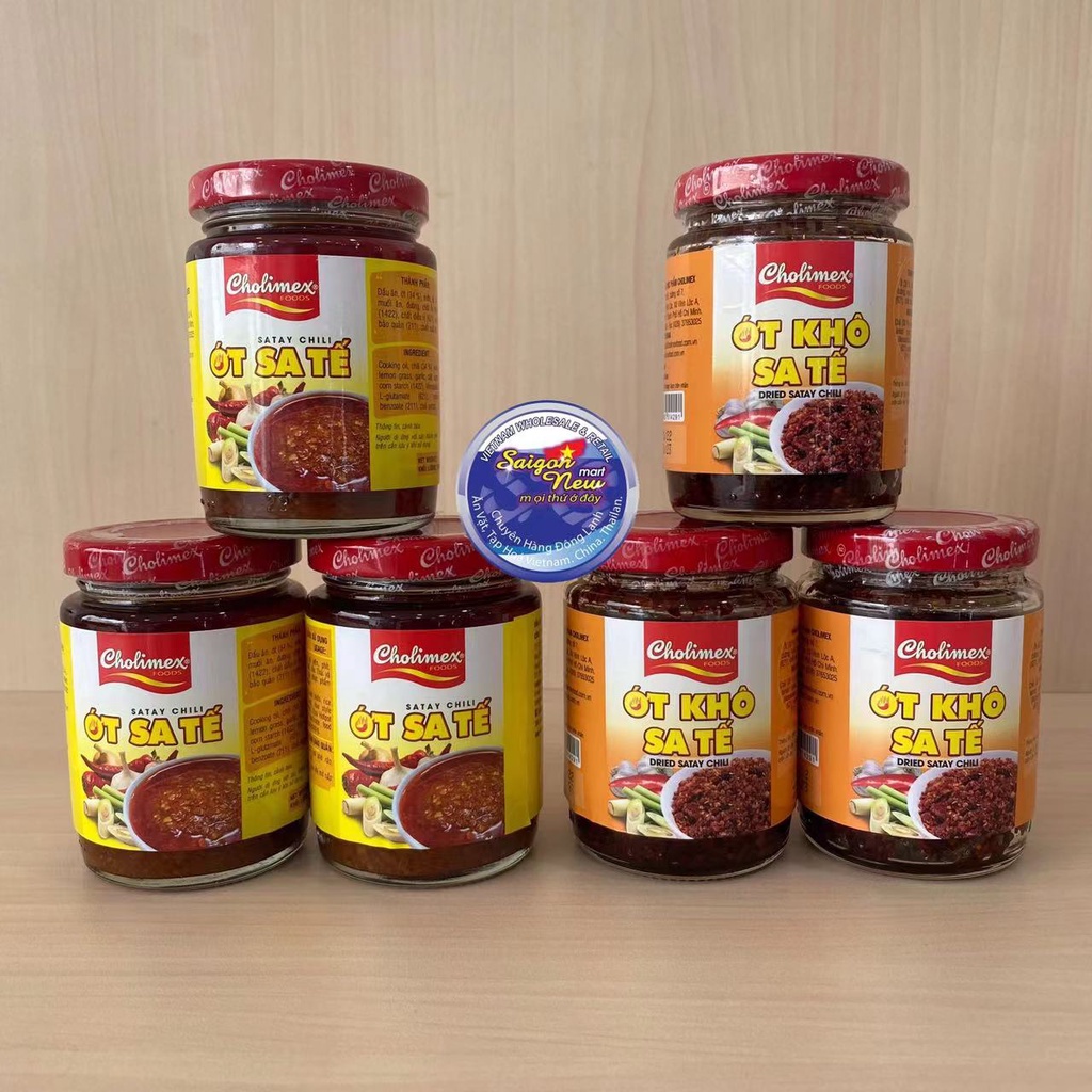 Ot Kho Sate Cholimex - Vietnam Satay Chili/Sate Chili 150g | Shopee ...