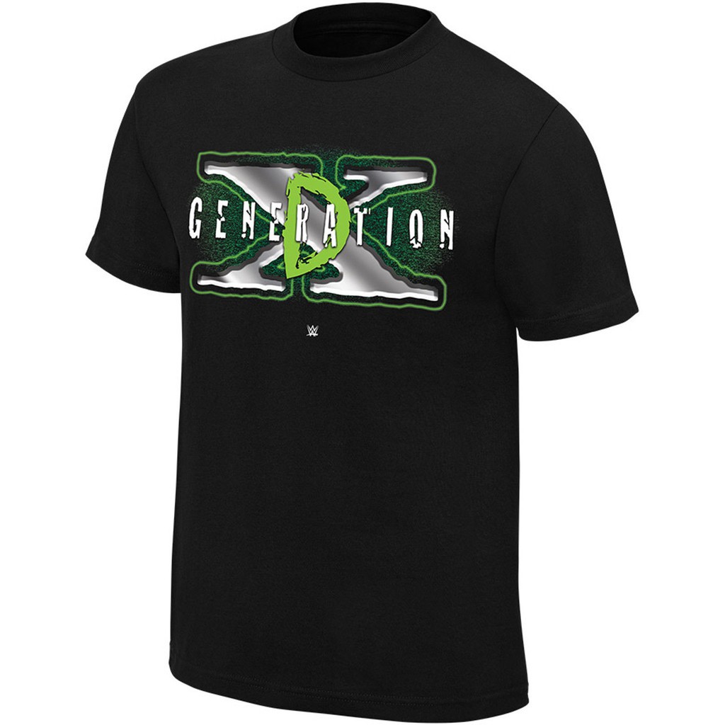 Men T Shirt Wwe D Generation X Dx Break It Down Retro Crew Neck Shopee Malaysia